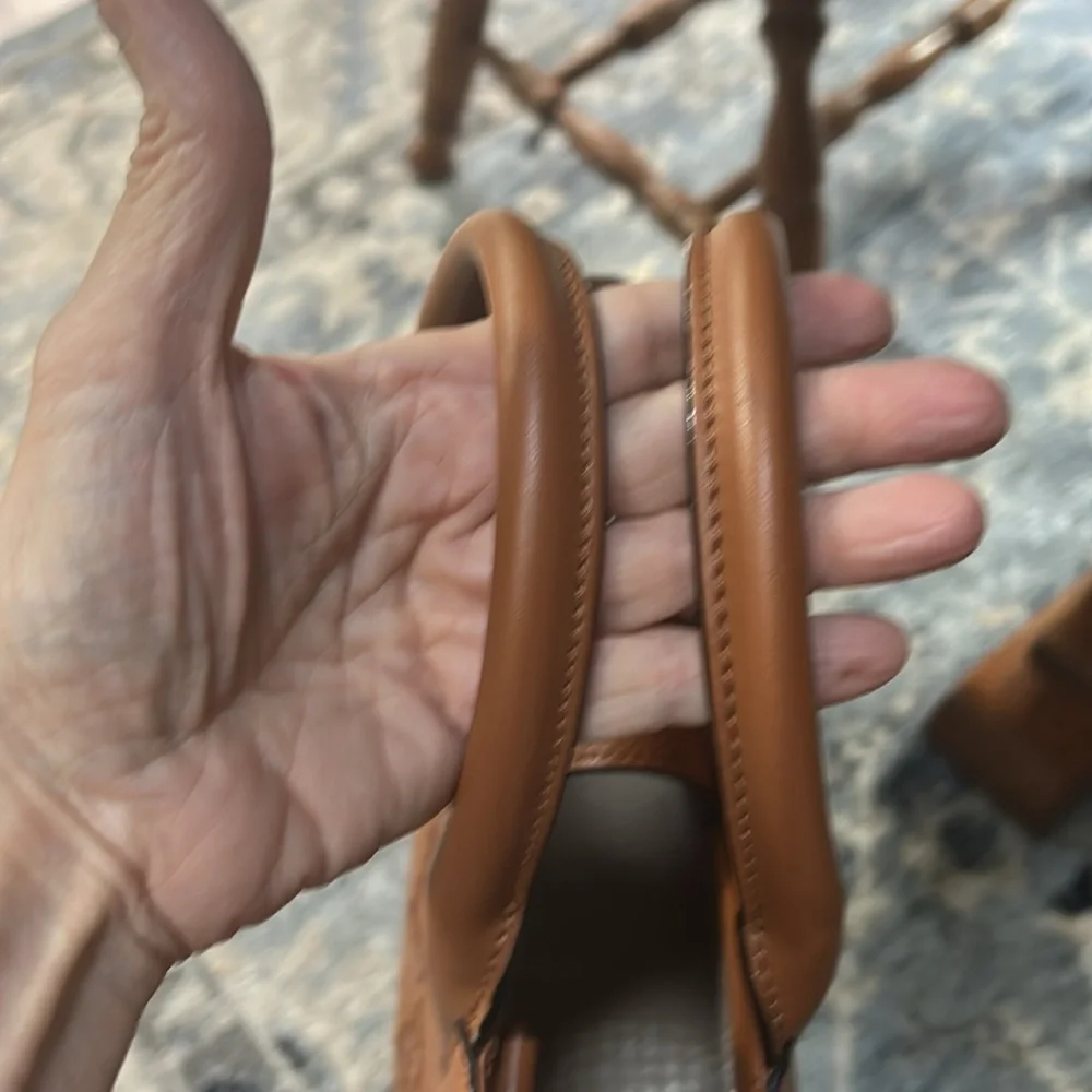 Kate Spade Cognac Leather Crossbody Bag - Picture 7 of 12